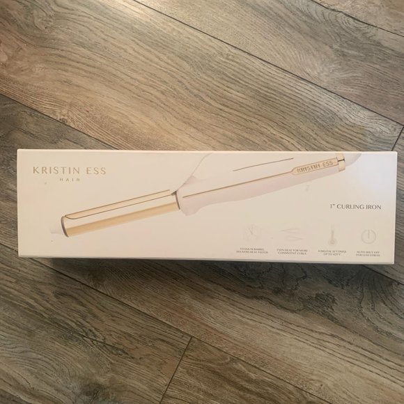NEW KRISTIN ESS HAIR TITANIUM CURLING IRON 1" - Picture 1 of 8